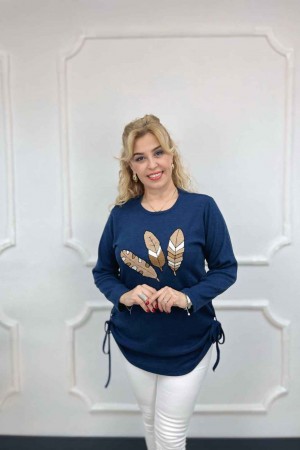 229844 LACİVERT BLUZ