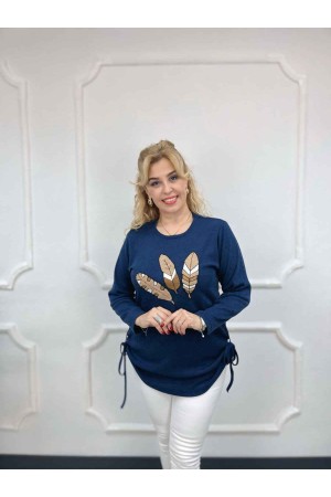 229844 LACİVERT BLUZ