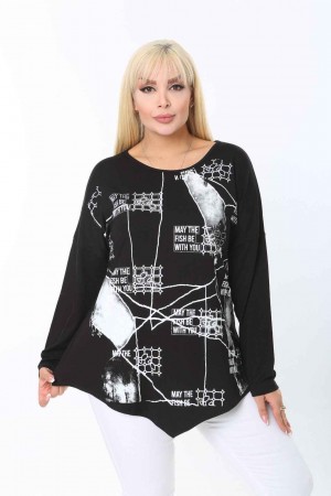 229853 BLACK BLOUSE