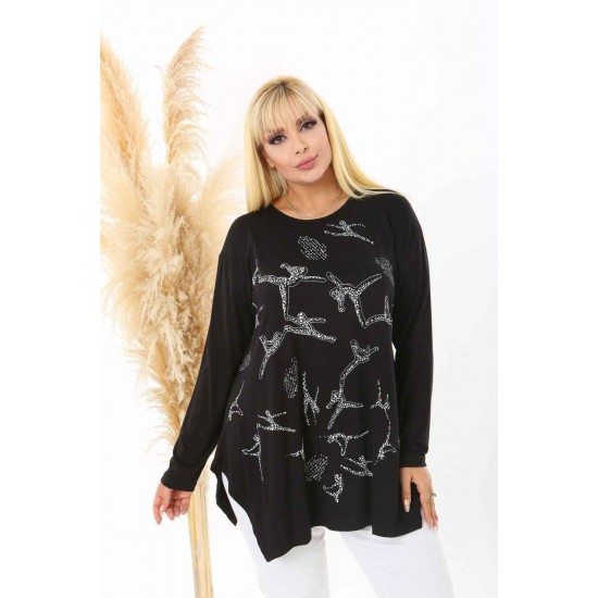 229857 BLACK BLOUSE