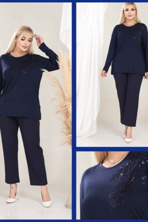 229890 LACİVERT BLUZ