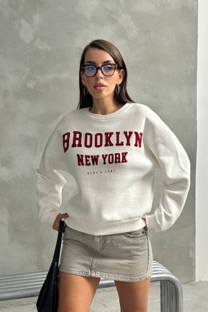 229910 BEYAZ SWEAT