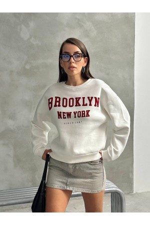 229910 BEYAZ SWEAT