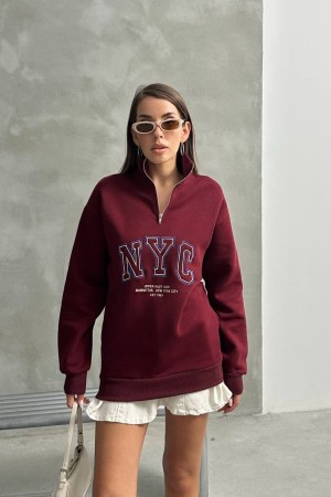 229918 BORDO SWEAT