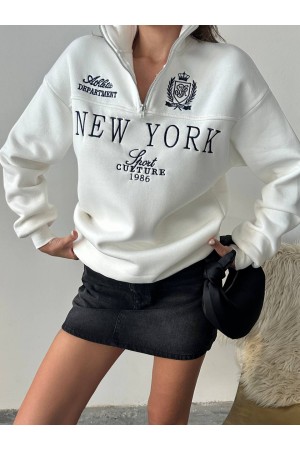 229934 BEYAZ SWEAT
