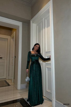 229946 ZÜMRÜT YEŞİL ABİYE