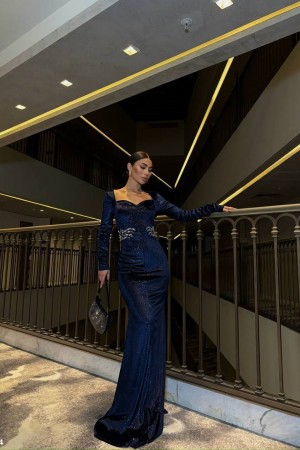 229950 LACİVERT ABİYE