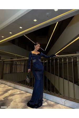 229950 LACİVERT ABİYE