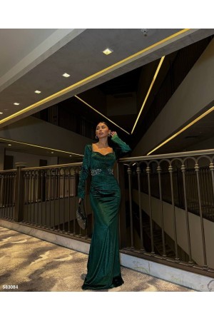 229951 ZÜMRÜT YEŞİL ABİYE