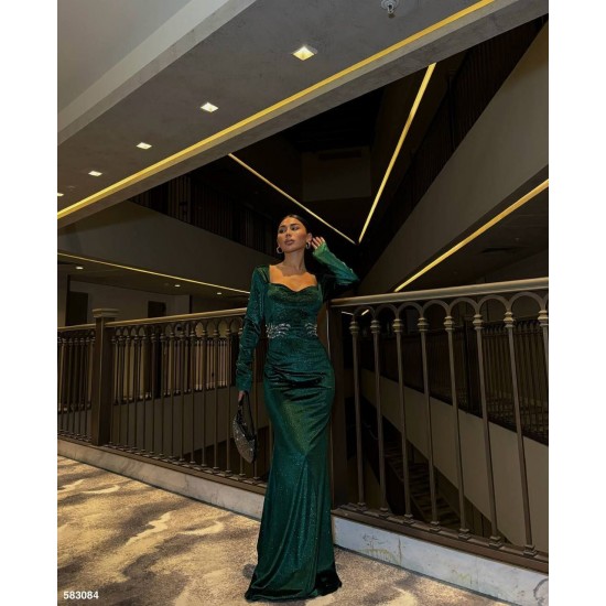 229951 ZÜMRÜT YEŞİL ABİYE