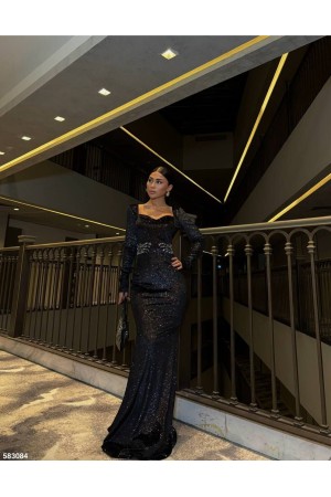 229953 SİYAH ABİYE