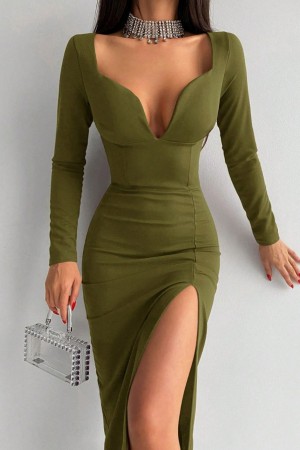 229972 GREEN "Evening dress"