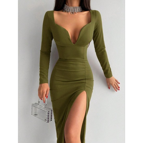 229972 GREEN "Evening dress"