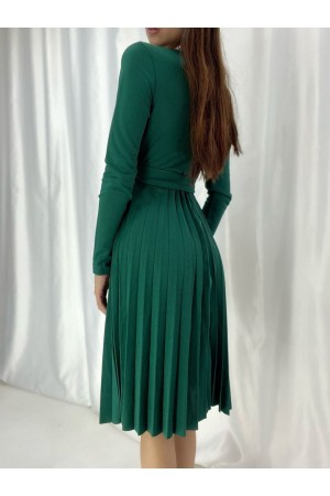 229973 ZÜMRÜT YEŞİL ELBİSE