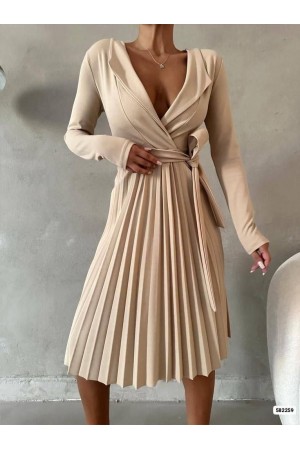 229975 BEJ ELBİSE