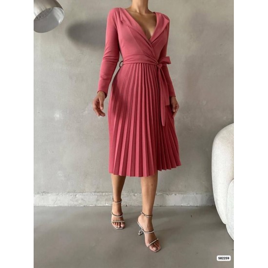 229976 PEMBE ELBİSE