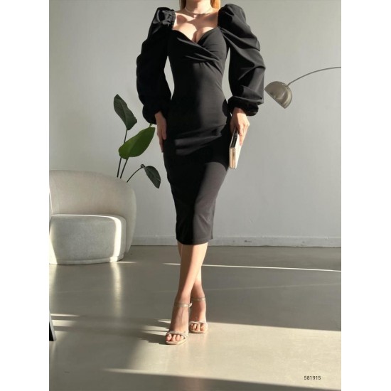 229981 SİYAH ELBİSE