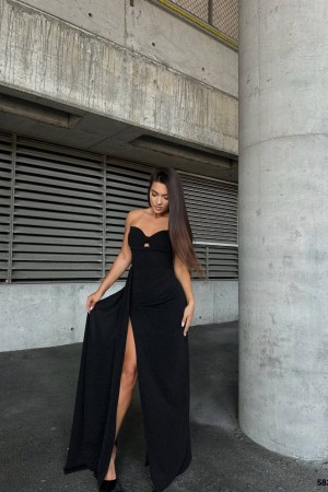 229988 SİYAH ABİYE