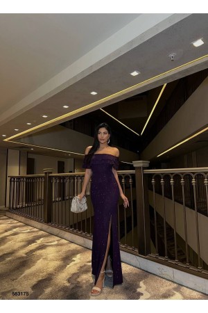 229993 PURPLE "Evening dress"