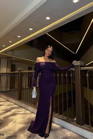 229997 PURPLE "Evening dress"