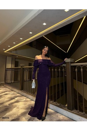 229997 PURPLE "Evening dress"