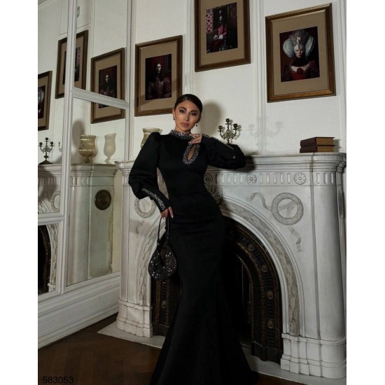 230005 BLACK "Evening dress"