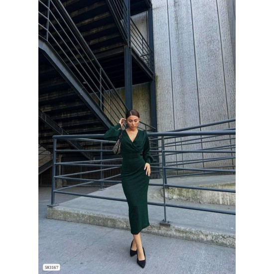 230011 "Emerald green" DRESS