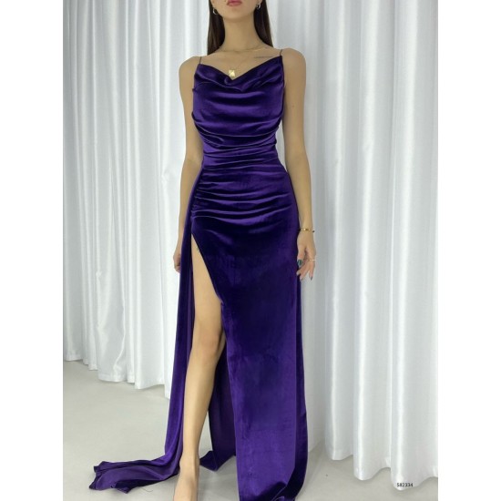 230014 PURPLE "Evening dress"