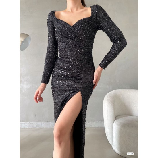 230021 BLACK "Evening dress"