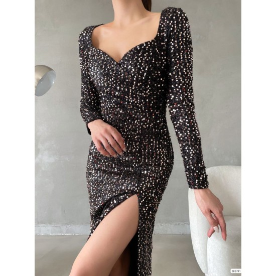 230024 BLACK "Evening dress"