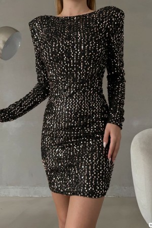 230026 SİYAH ABİYE