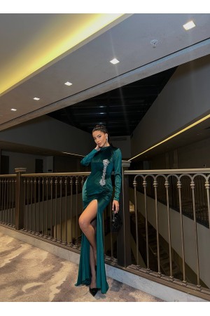 230032 ZÜMRÜT YEŞİL ABİYE