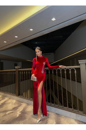 230034 KIRMIZI ABİYE