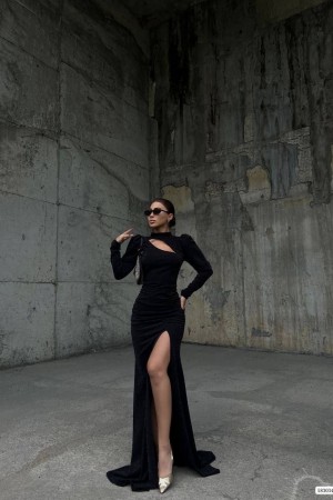 230037 BLACK "Evening dress"
