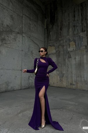 230039 PURPLE "Evening dress"
