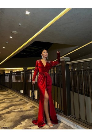 230047 KIRMIZI ABİYE