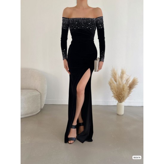 230050 SİYAH ABİYE