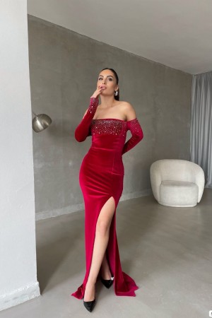 230052 KIRMIZI ABİYE