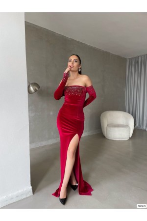 230052 RED "Evening dress"