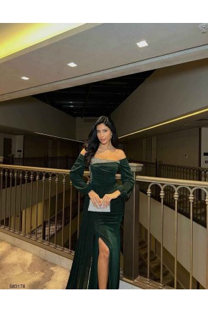 230057 ZÜMRÜT YEŞİL ABİYE