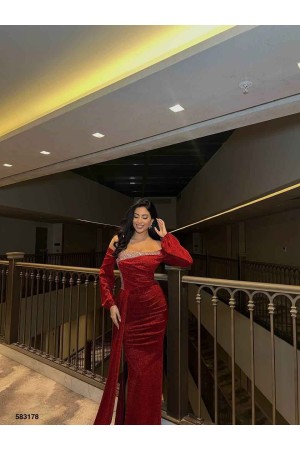 230061 KIRMIZI ABİYE