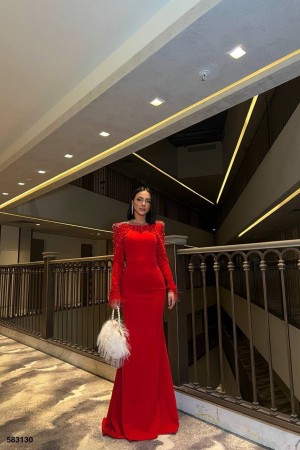230070 RED "Evening dress"