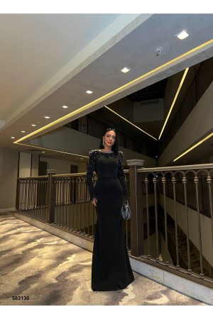 230072 SİYAH ABİYE