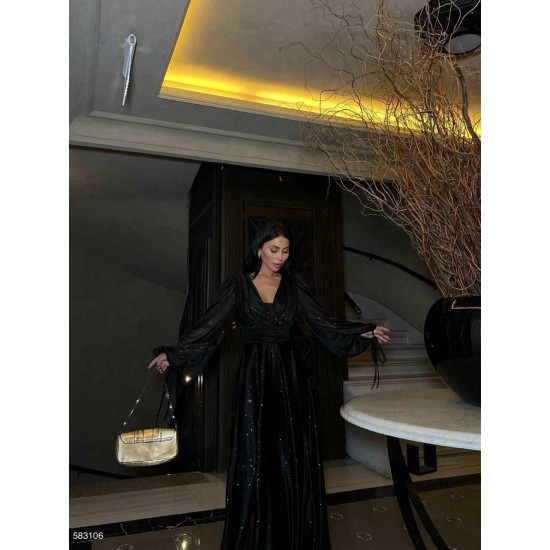 230077 BLACK "Evening dress"