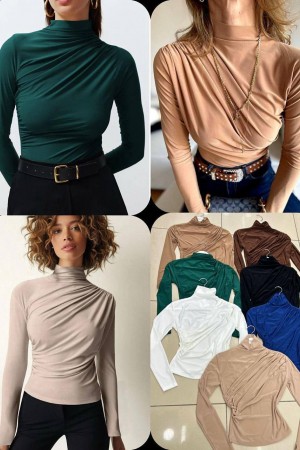 230085 ZÜMRÜT YEŞİL BLUZ