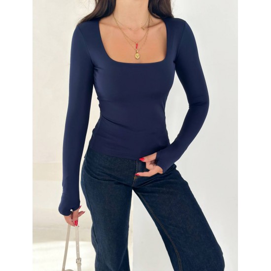 230141 LACİVERT BLUZ