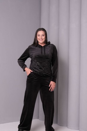 230173 SİYAH EŞOFMAN TAKIM