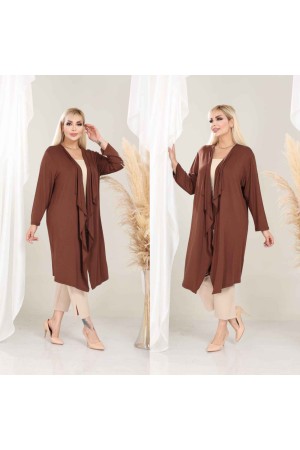 230186 COFFEE CARDIGAN