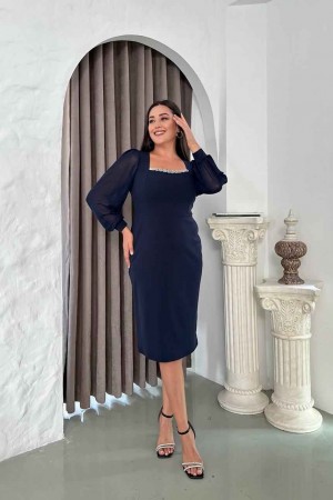 230214 "NAVY BLUE" DRESS