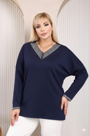 230227 LACİVERT BLUZ